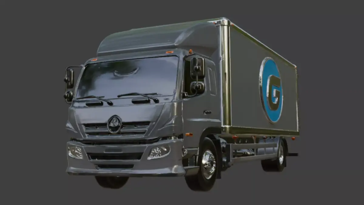 Delivery truck 3D Model 3D model by im3dking