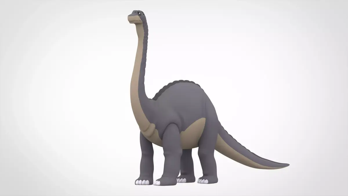 Grandma Longneck 3D model