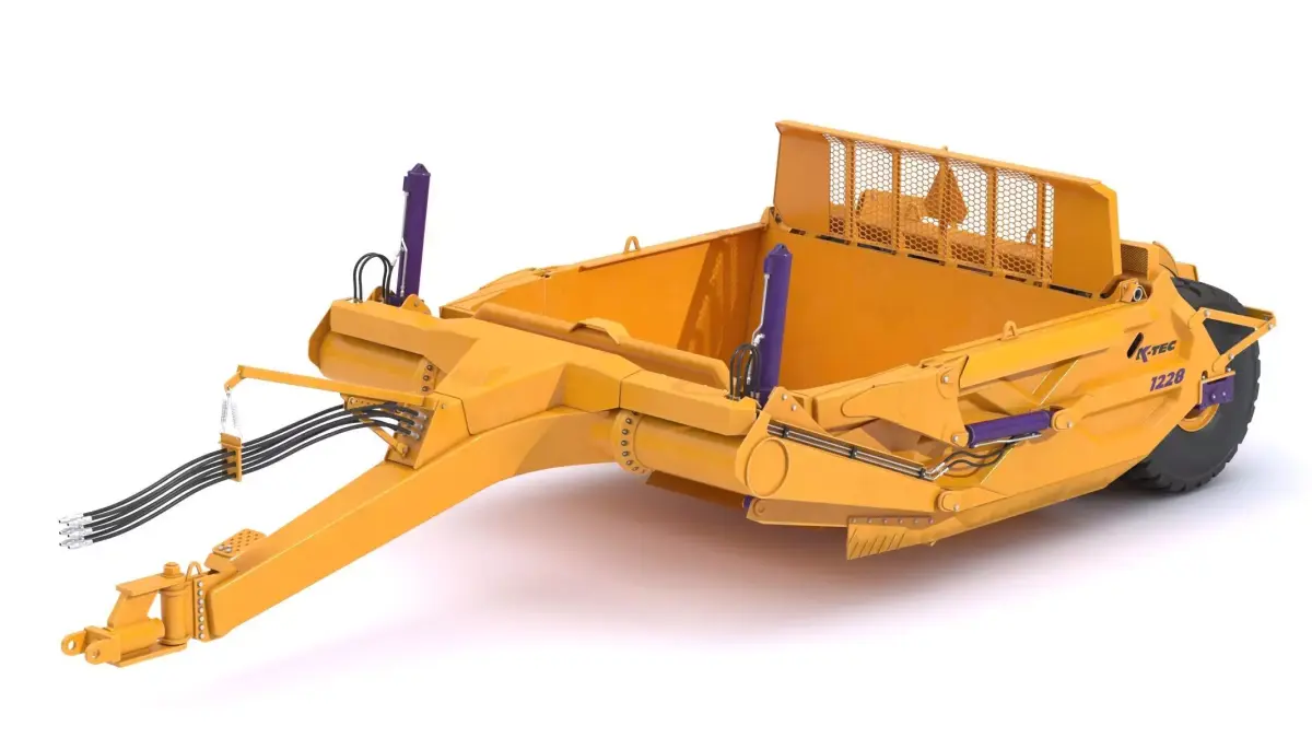 K-Tec Direct Mount Scrapers 1228 3D model