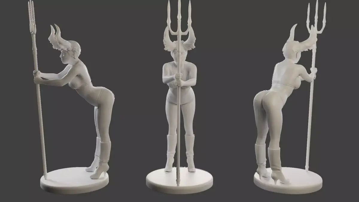 Dark Queen DQ1 003 3D print model