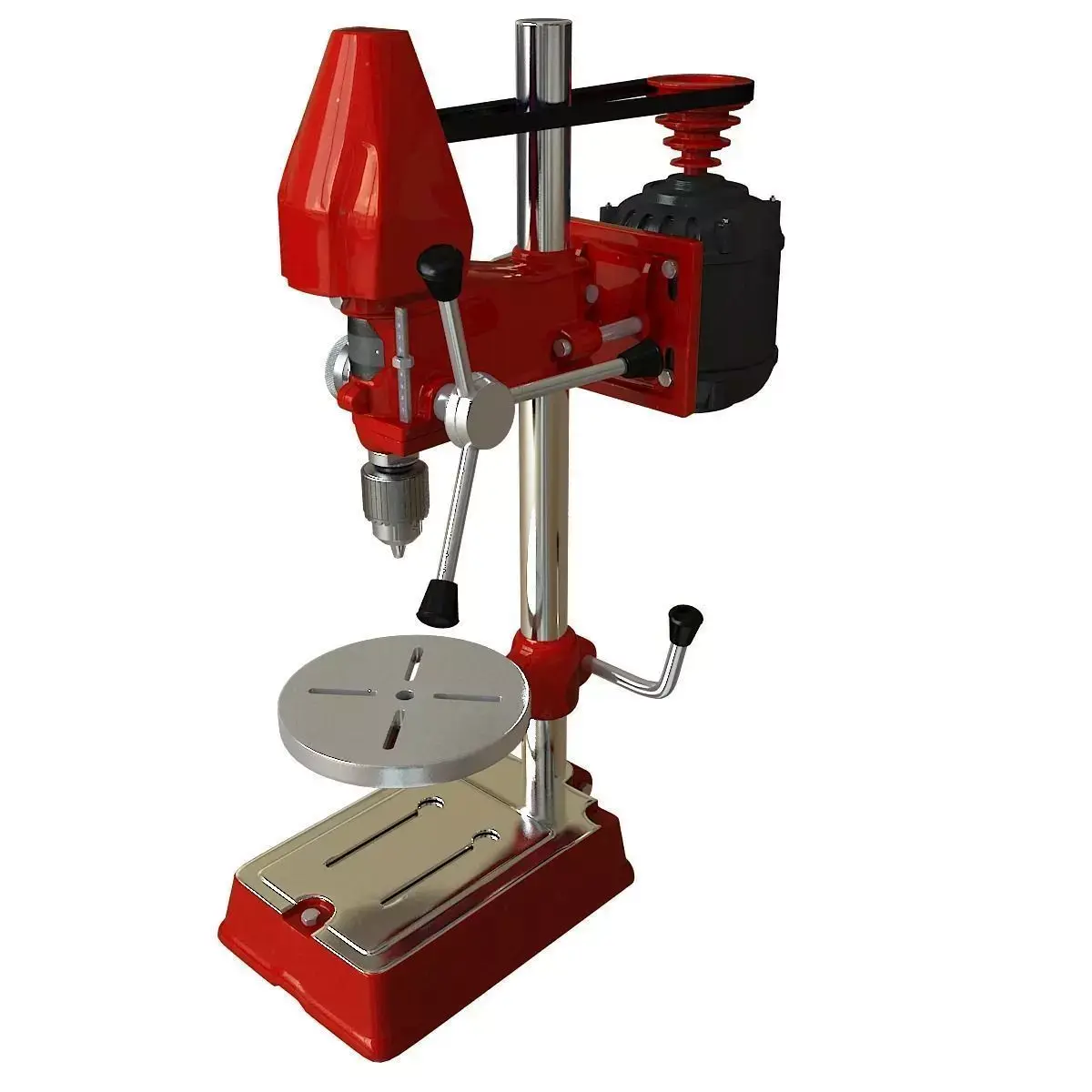 Bench drill 3D model buy