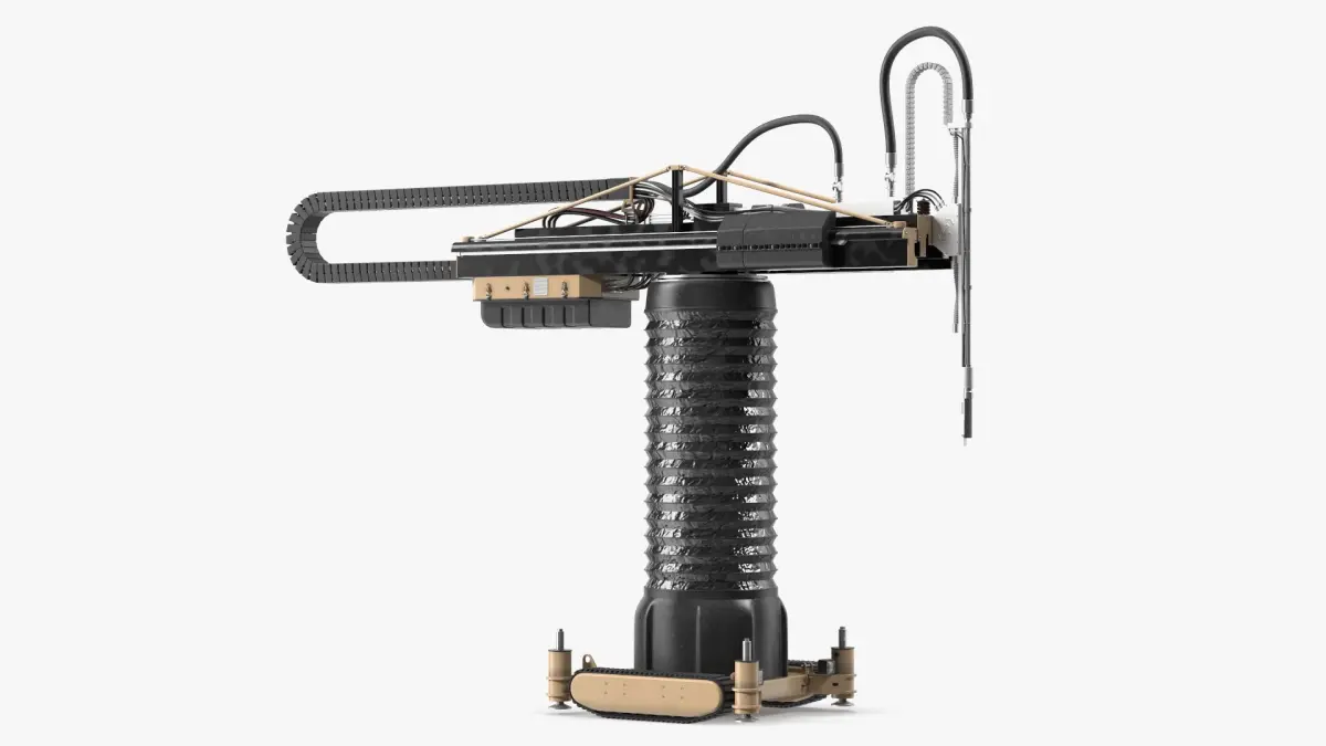 Apis Cor House Construction 3D Printer 3D model