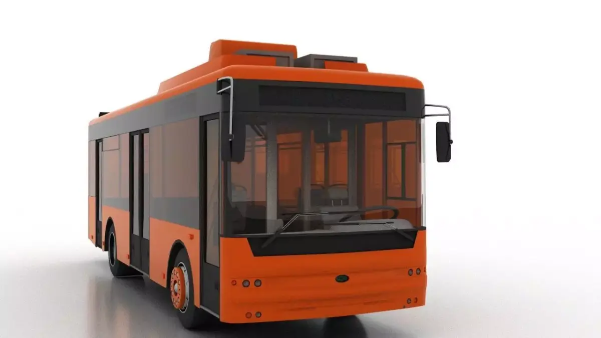 Trolleybus Bogdan T50110 3D model