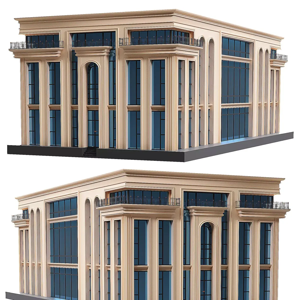 Threes tory office 5 3D model