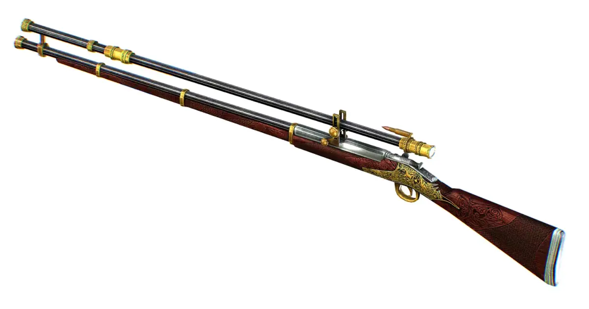 High-precision Sniper Rifle 04 Low-poly 3D model