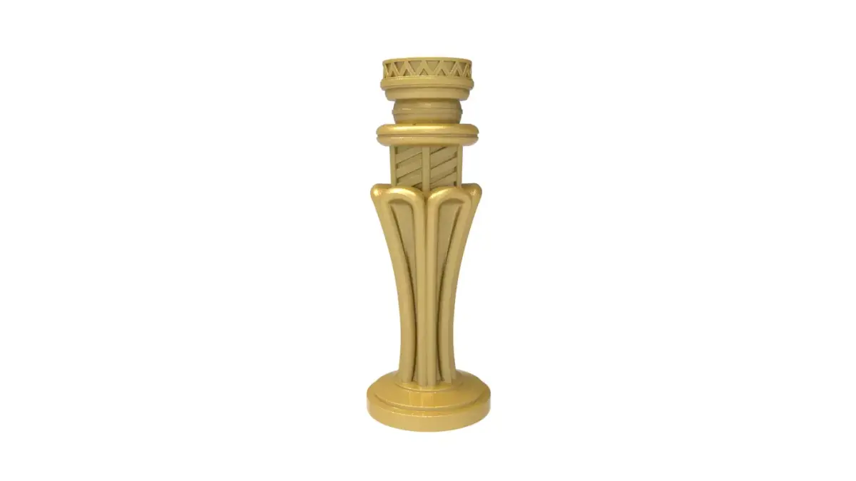 Antique Columns Aquarium Decor ver 2 3D print model
