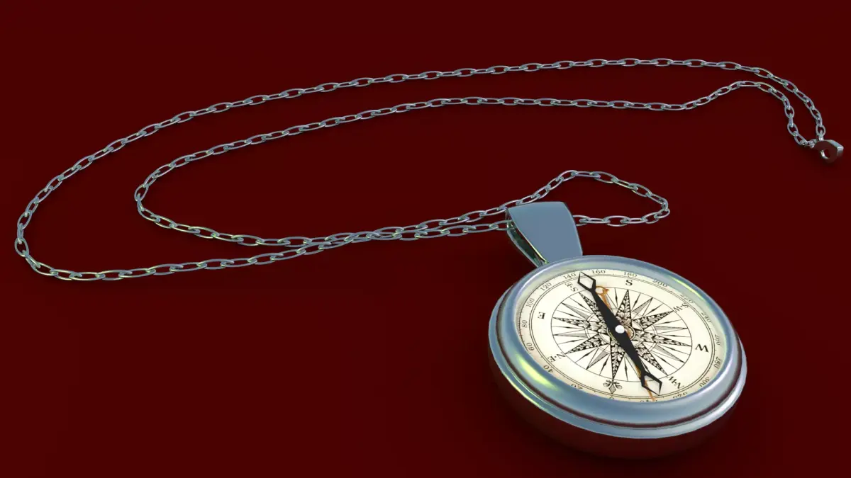Antique Compass 3D model 3D model