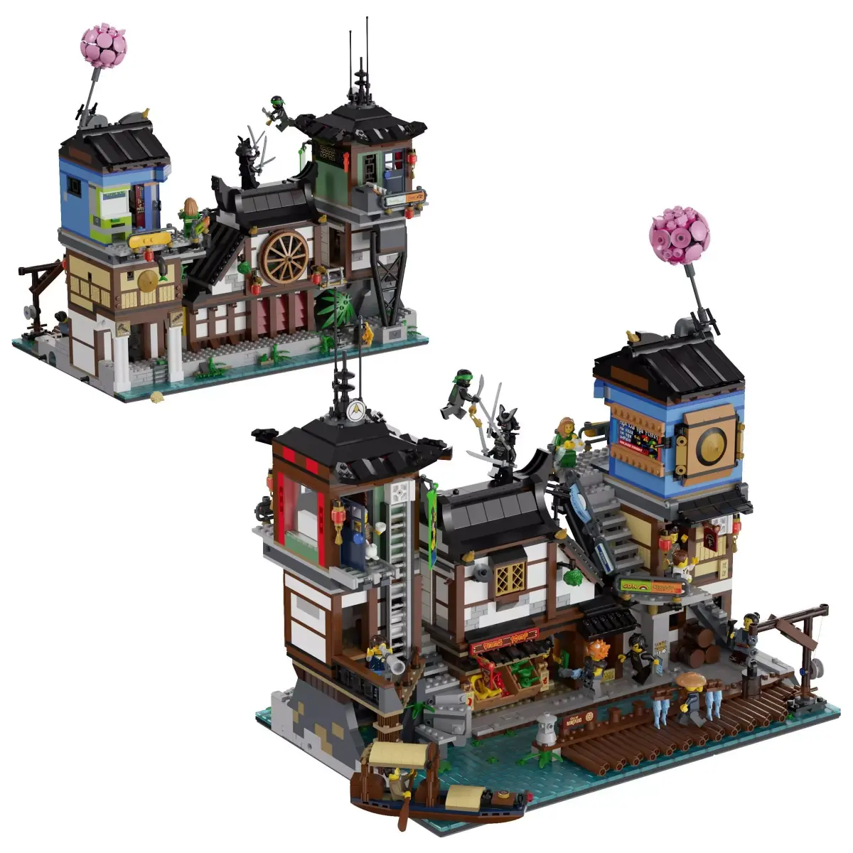 Lego - 70657 NINJAGO City Docks 3D model