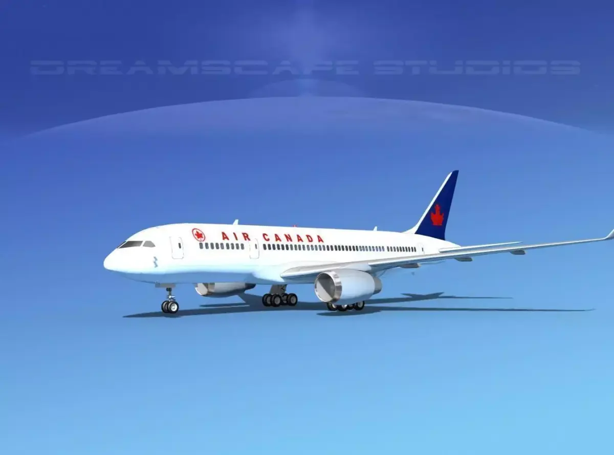 Boeing 787-8 Air Canada 3D model