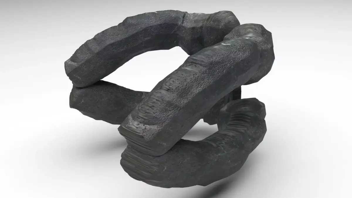Dunkleosteus Teeth 3D model