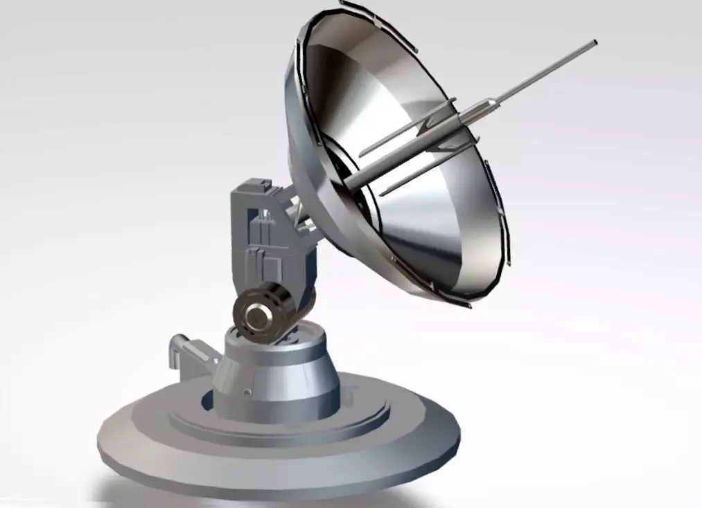 Sci-Fi Parabolic Antenna - High Detail Level 3D print model