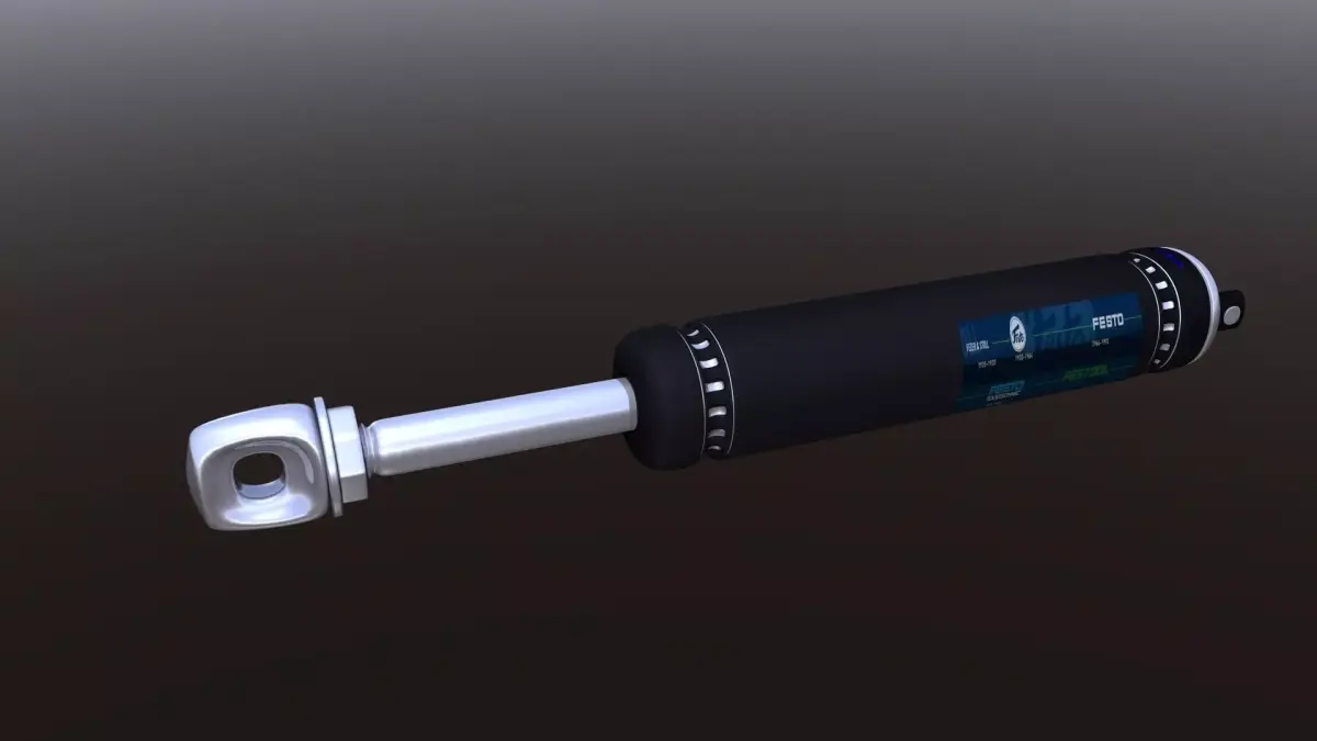 Piston Festo Free low-poly 3D model