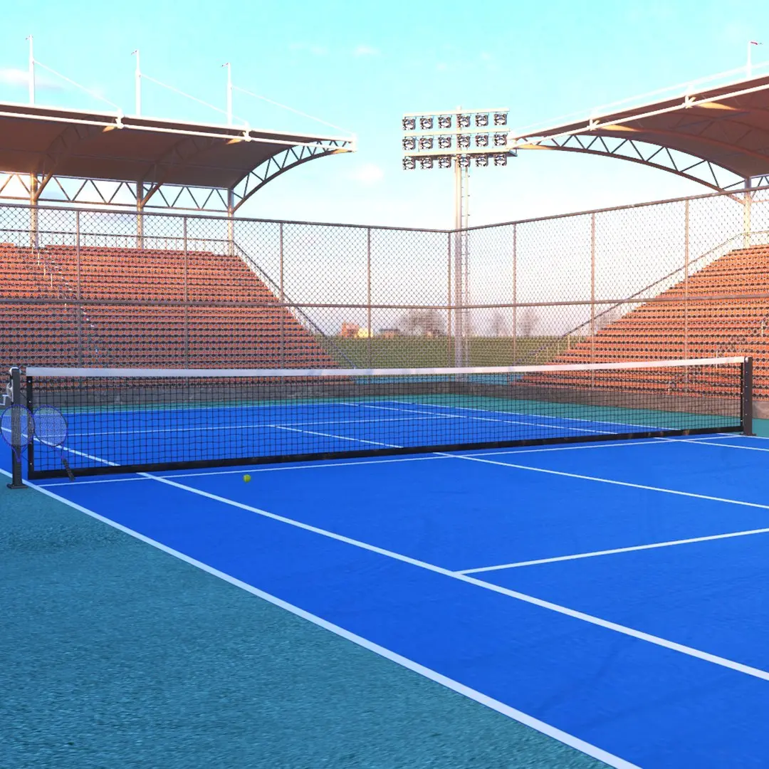 Tennis Court Arena 3D model
