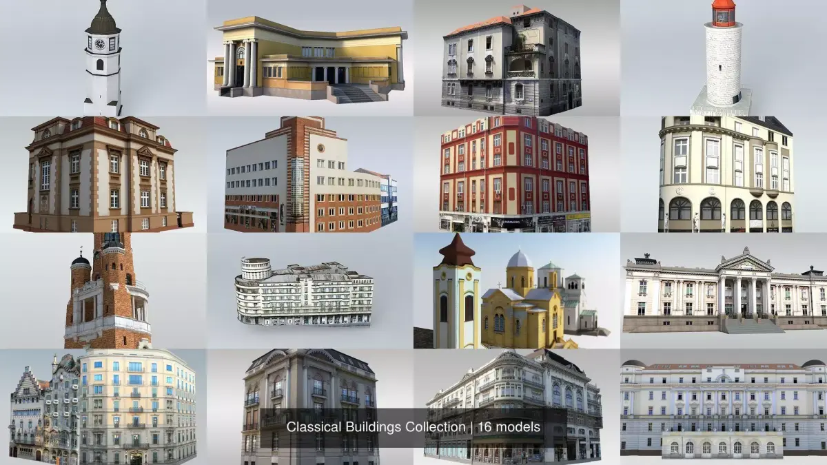 Classical Buildings Collection 