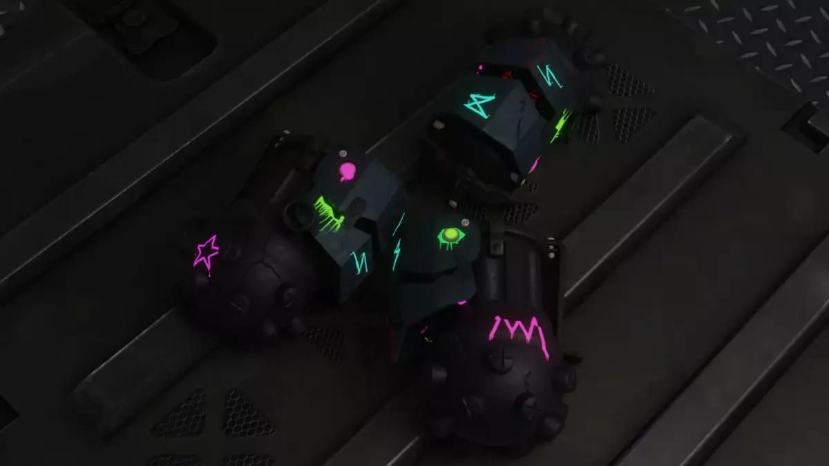 Arcane Jinx s Grenade Free low-poly 3D model