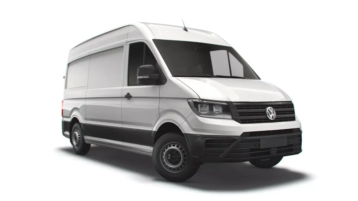 Volkswagen Crafter  MWB Startline UK-spec 2020 3D model