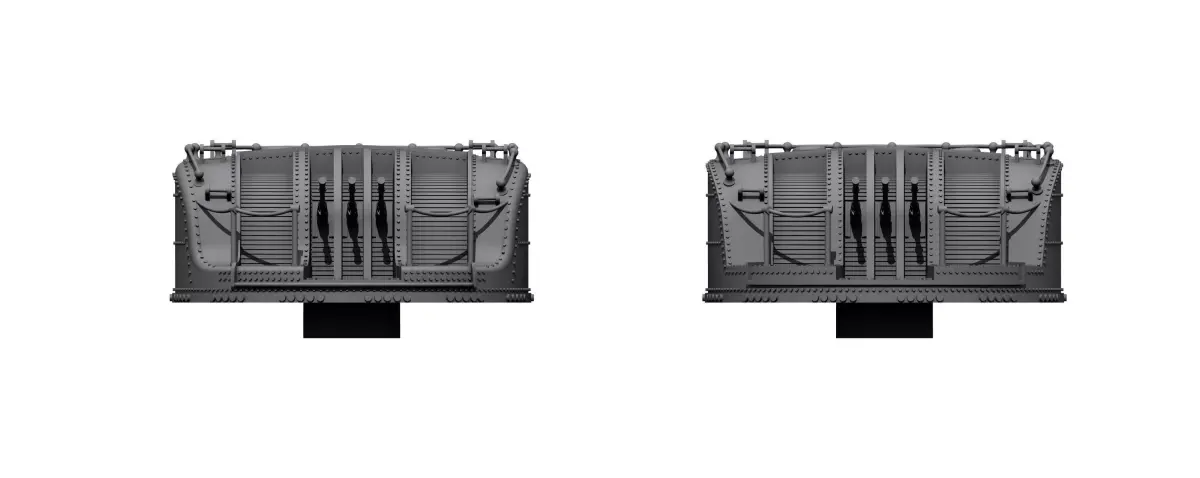 25mm MG towers 3D print model
