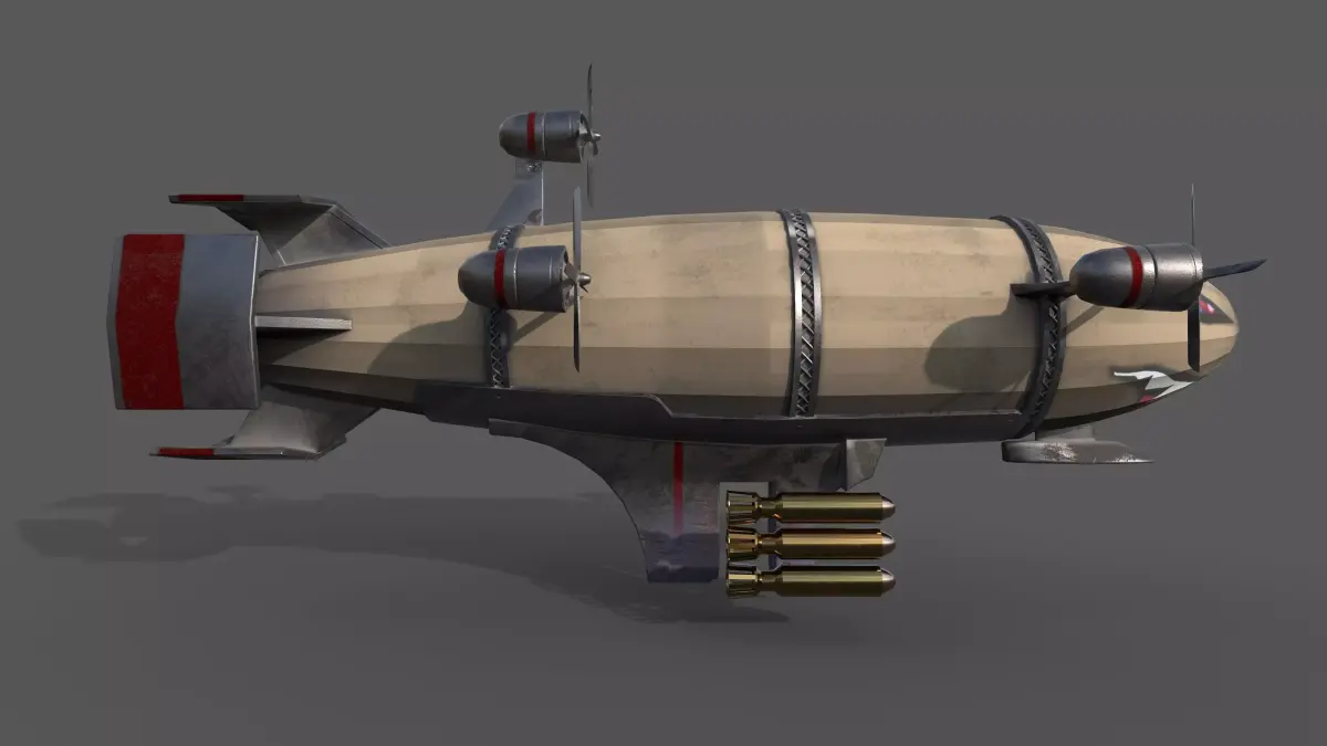 Kirov Airship 3D model