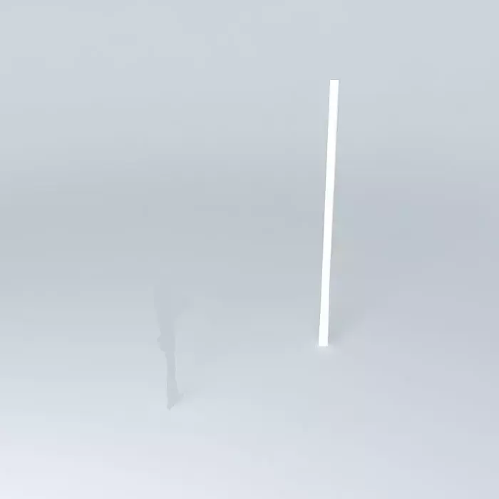 squared pipe Free 3D model