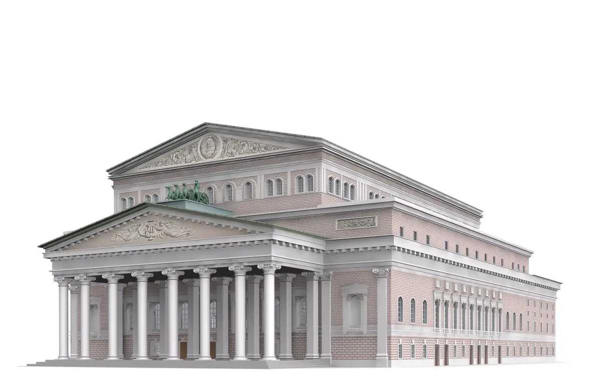 Bolshoi Theatre 3D model purchase