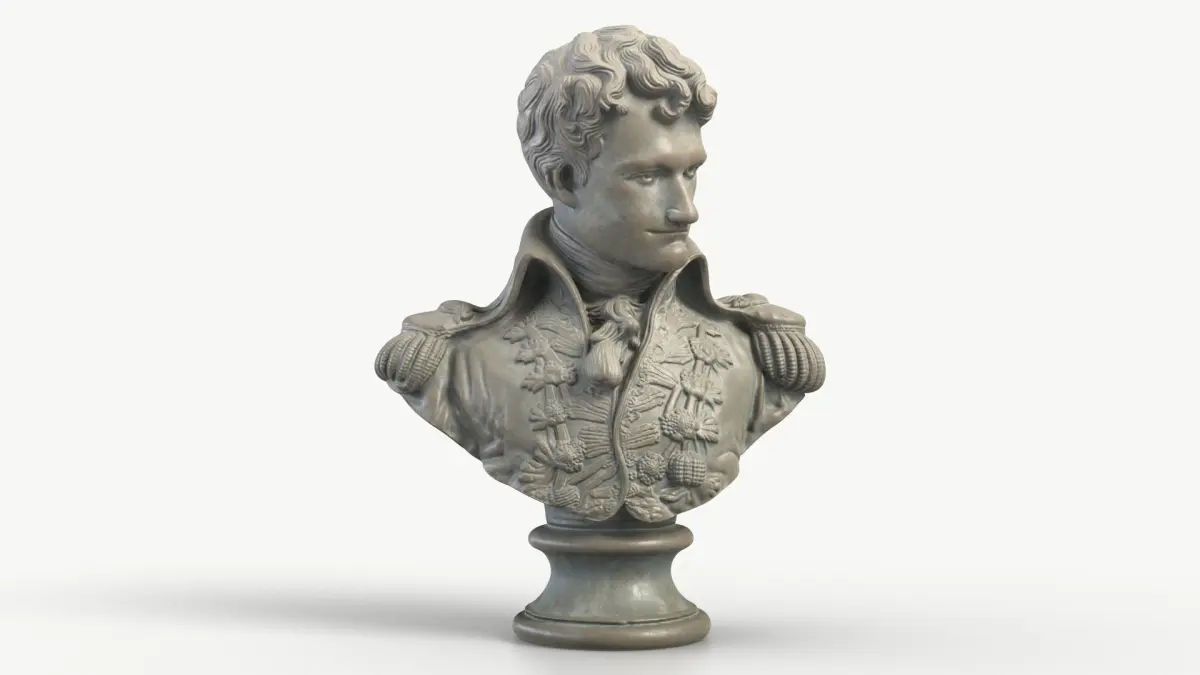 Classical Bust 002 3D model