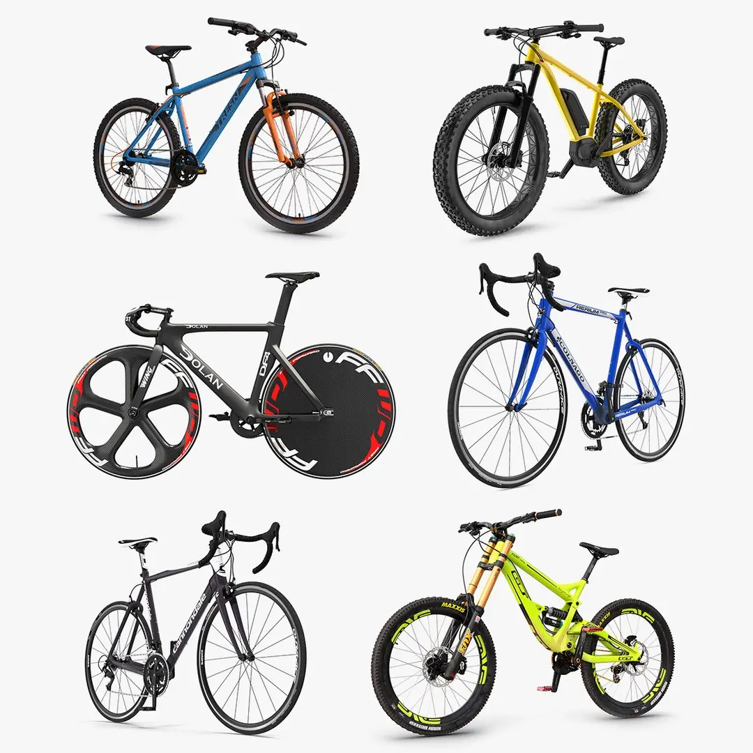 Bicycles Collection 4 3D model