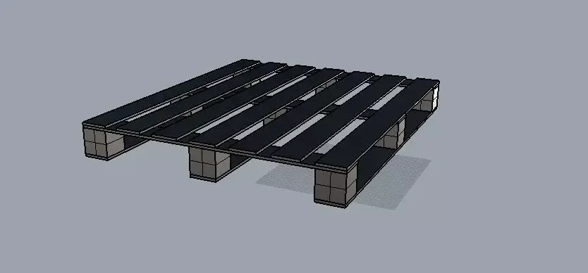 Pallet tunel 3D print model