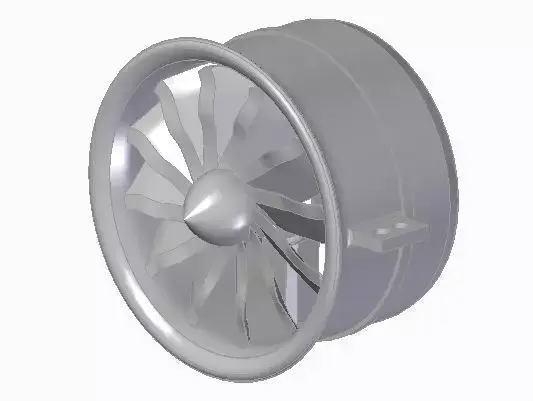 110 mm rc edf 3D print model
