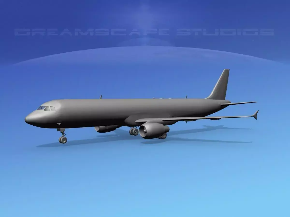 Airbus A321 Base Model 3D model