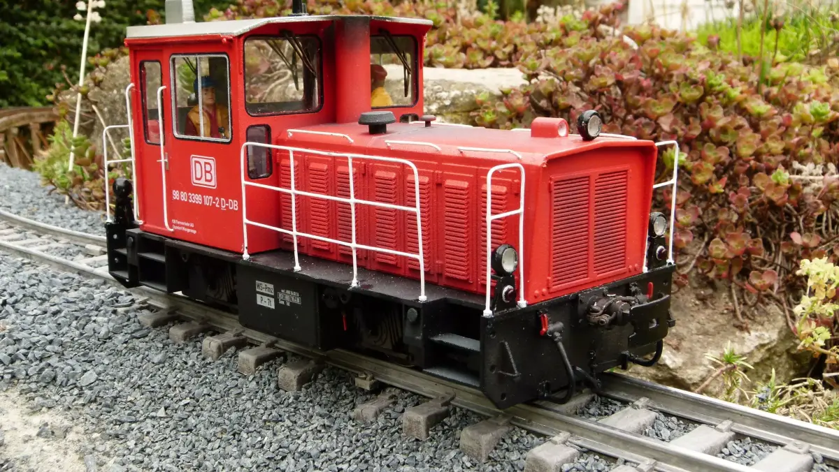 Diesellok der Inselbahn Wangeroog 3D model