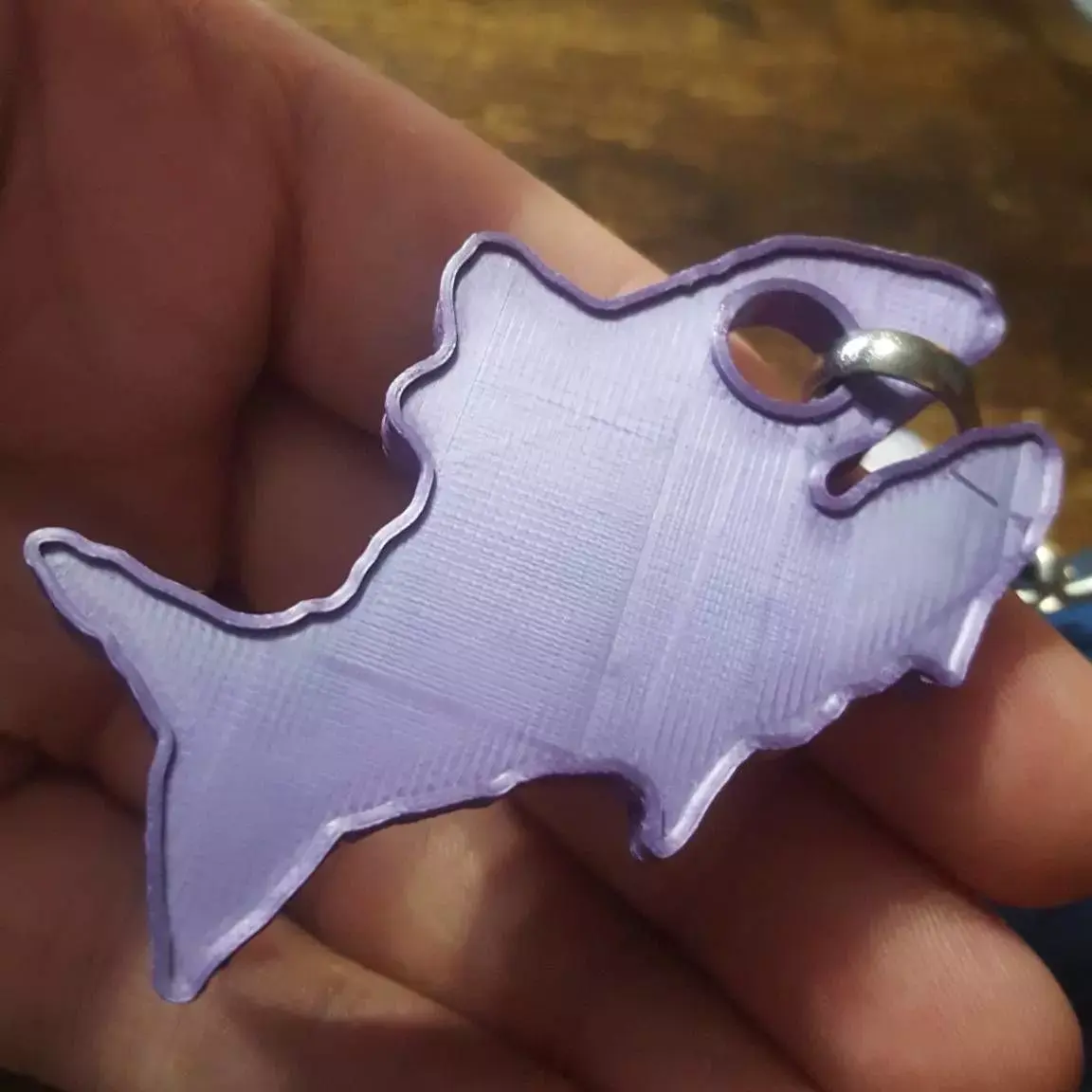 3D printable Fishtank LIVE Keyring Dongle Free 3D print model
