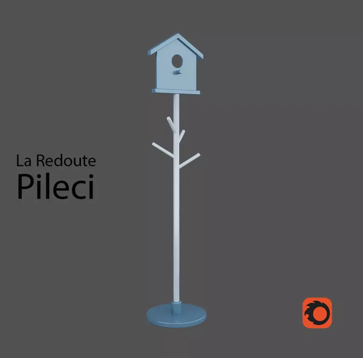 Colgador vertical Free 3D model