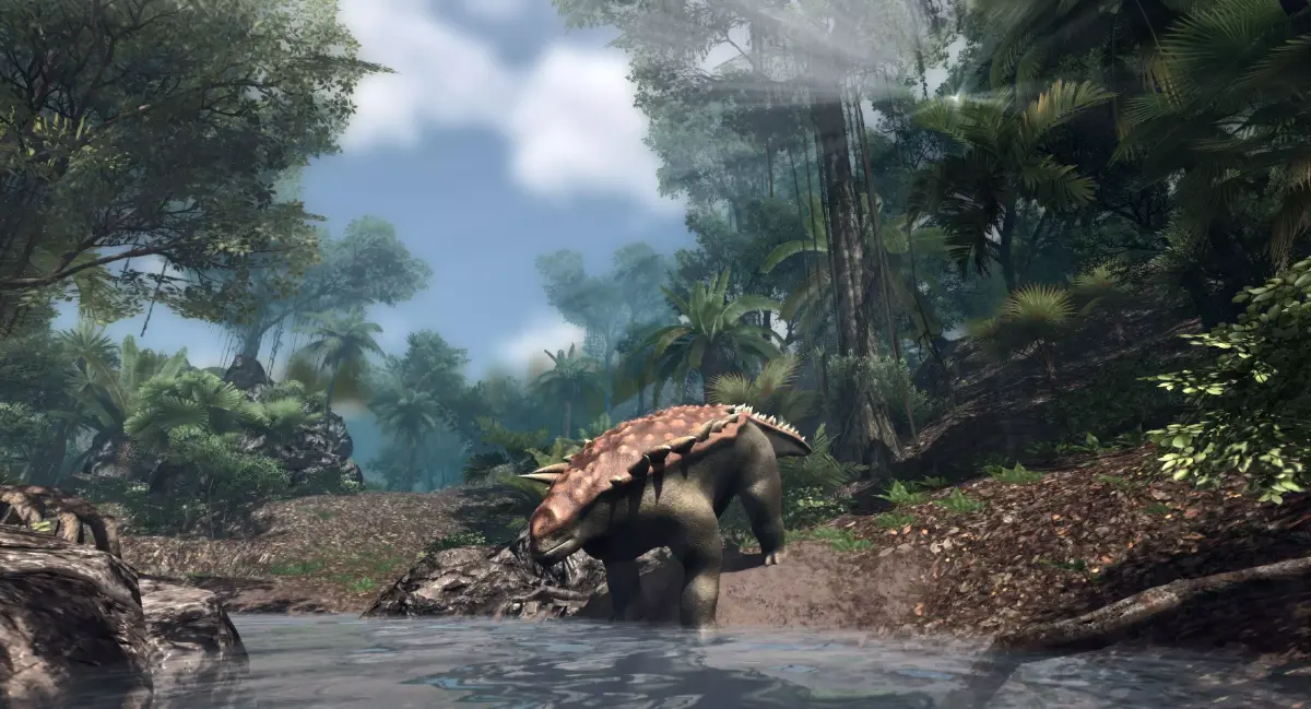 Edmontonia Jurassic Dinosaur Low-poly 3D model