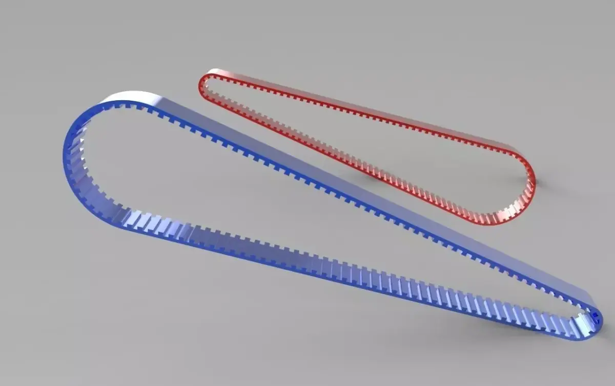 Motor Belt Free 3D model