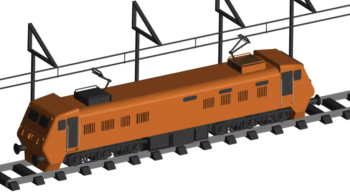  locomotive  3D model