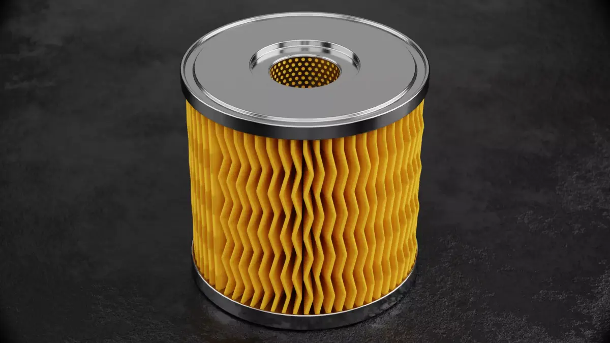 Car Filter Type G 3D model