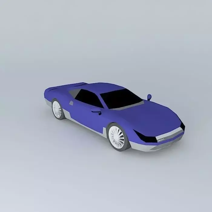 Photon R sports car Free 3D model