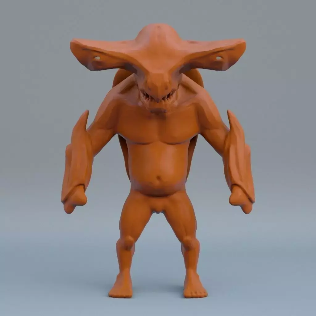 Turtle Shark sculpt 3D model