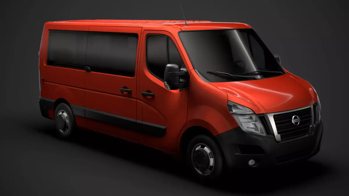 Nissan NV 400 L2H1 WindowVan 2020 3D model