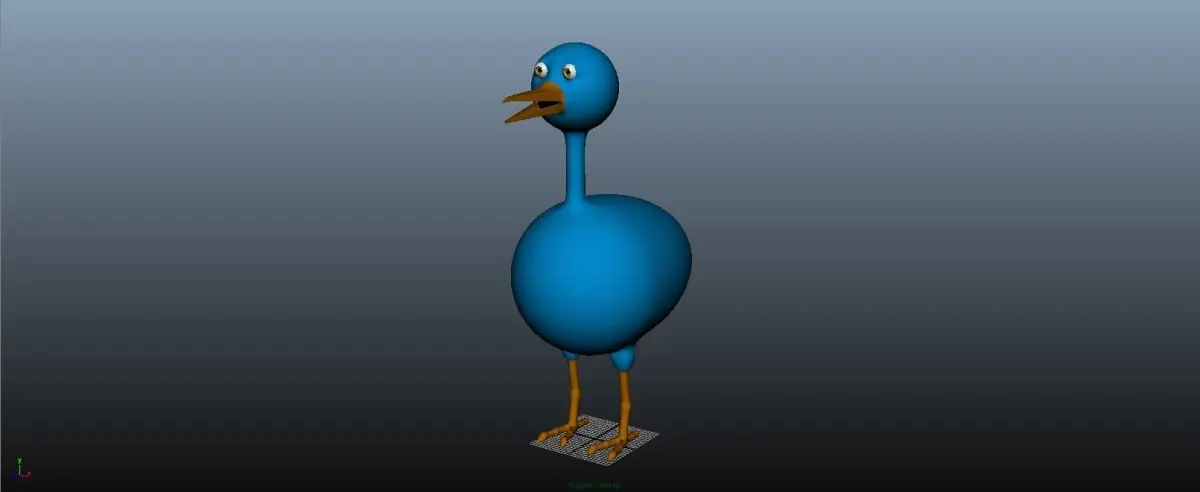 Burd Bad Free low-poly 3D model