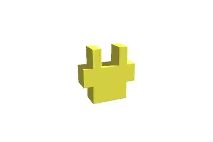 Soft Blocks 2 AAA Low-poly 3D model