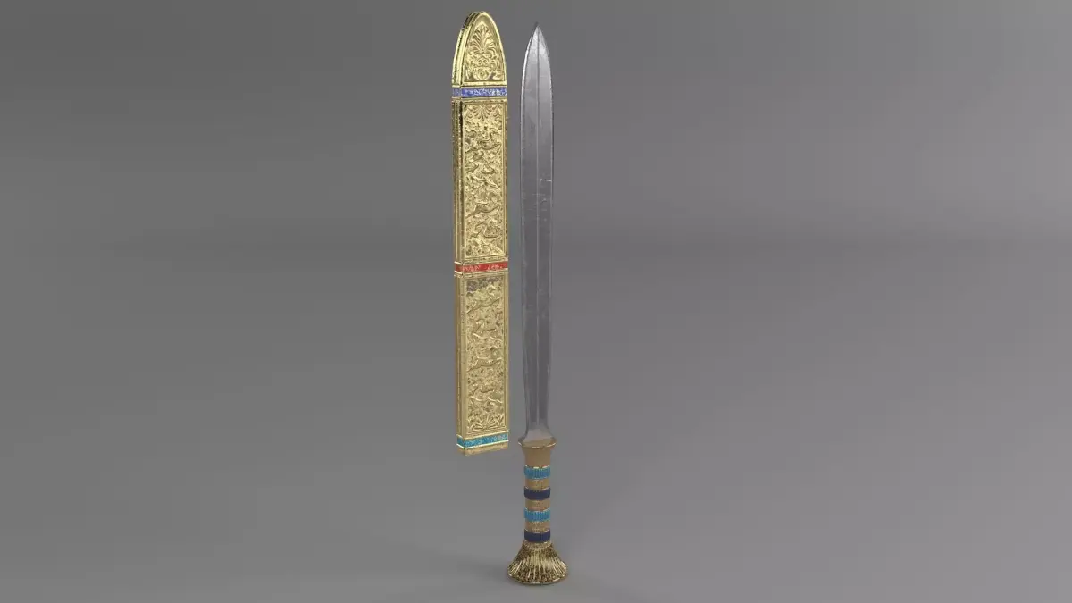 EGYPTIAN SWORD 3D model