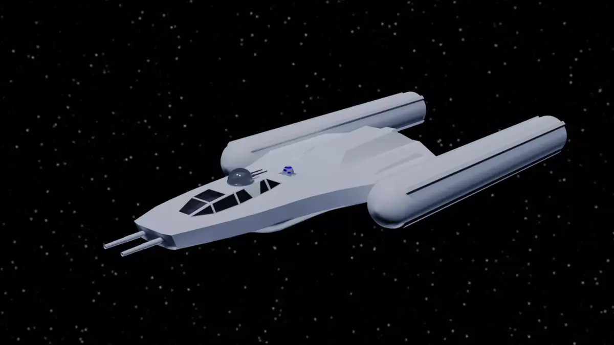 Star Wars - Y Wing StarFighter 3D model