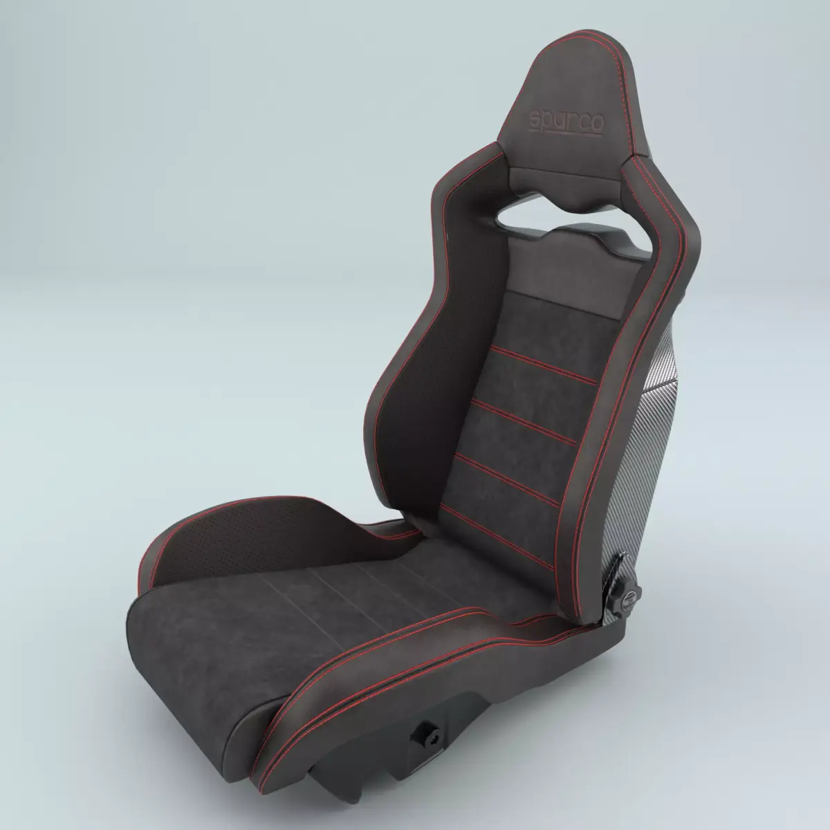 Racing Sport Seat Sparco SPX SPECIAL EDITION 3D model