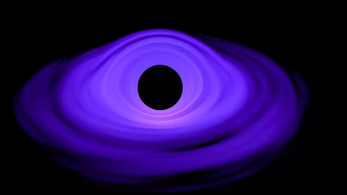 Blackhole circle Free low-poly 3D model