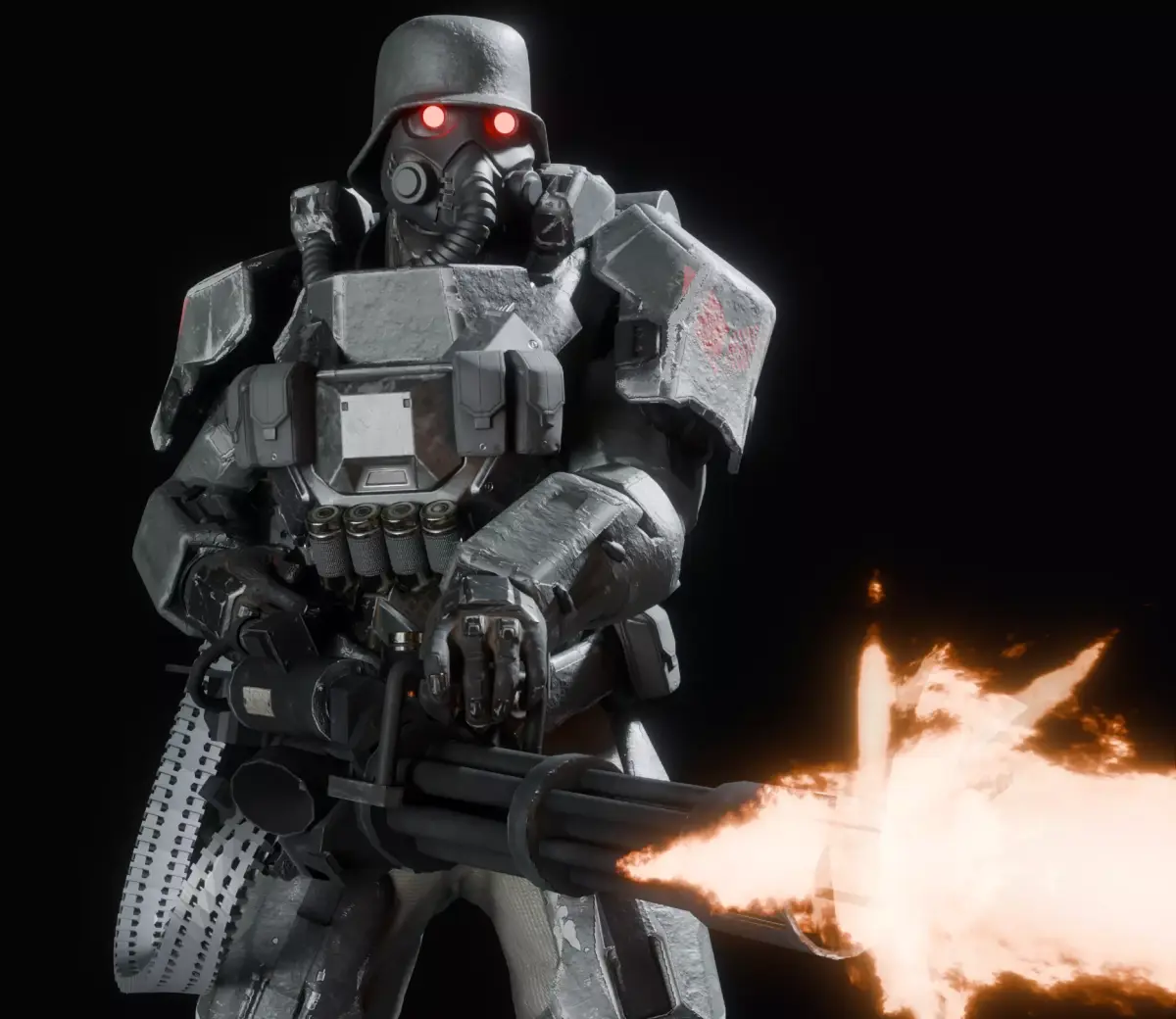 Armored Juggernaut Soldier 3D model purchase