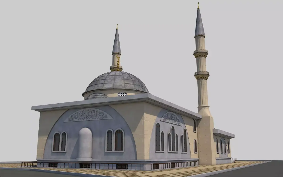 Mosque 3D model buy