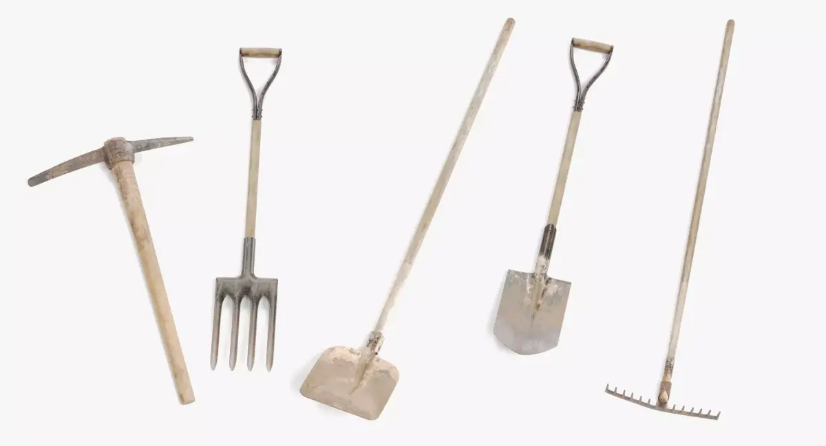 -Garden Tools- 3D model