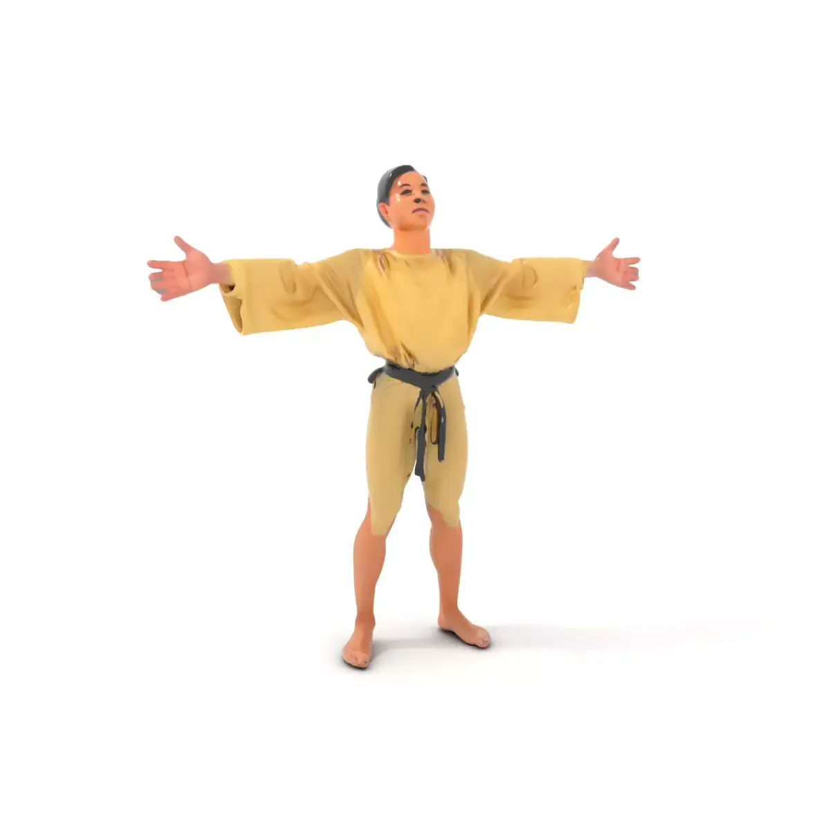 Karate Gi Enthusiast model pack Low-poly 3D model