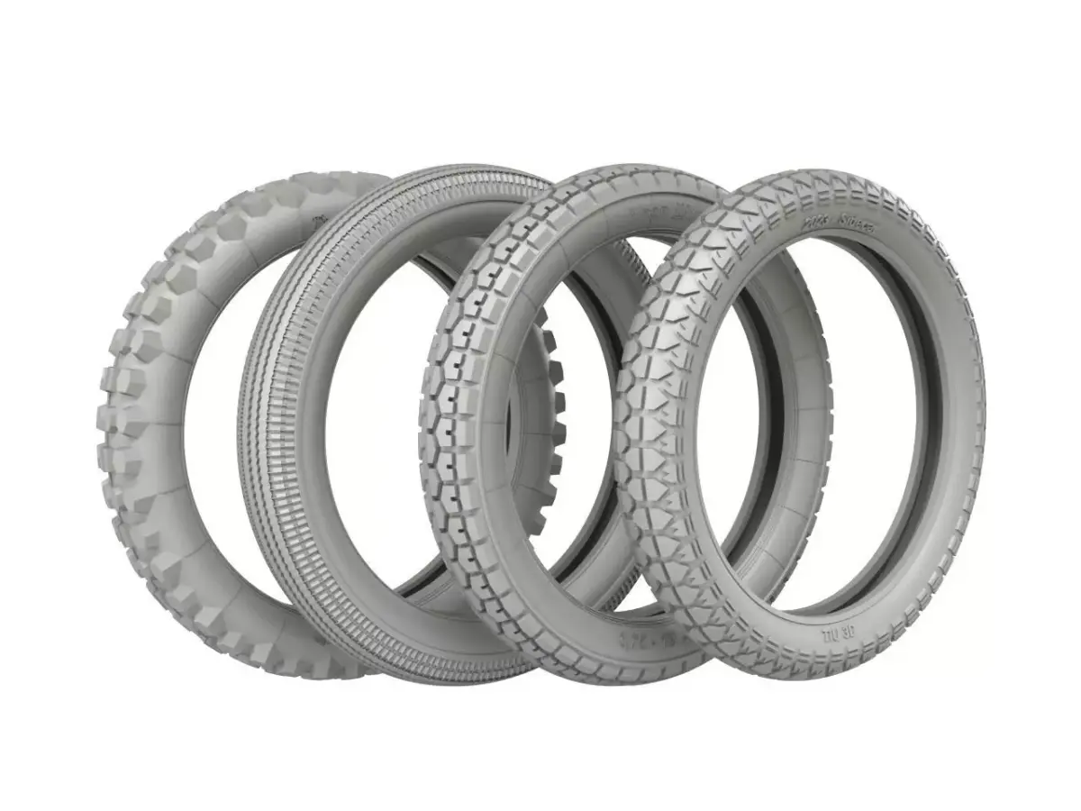 Wheels for motorcycle 3D print model